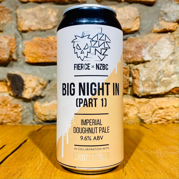 Fierce Beer & NZ Beer Collective, Big Night In (Part 1) Imperial Doughnut Pale, 500ml