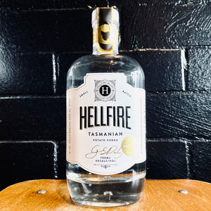 Bottle of Hellfire Tasmanian Potato Vodka
