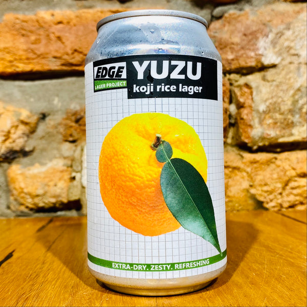 Edge Lager Project, Yuzu Koji Rice Lager, 355ml