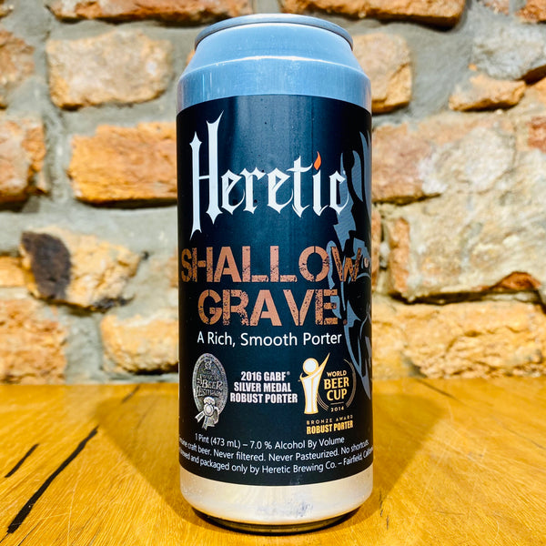 Heretic Brewing Company, Shallow Grave, 473ml