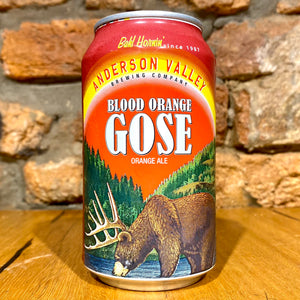 A can of Anderson Valley, Blood Orange Gose, 355ml