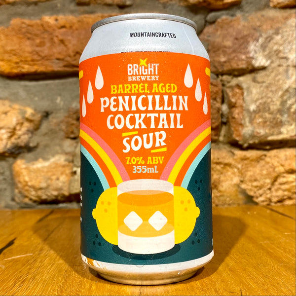 A can of Bright, Penicillin Sour, 355ml