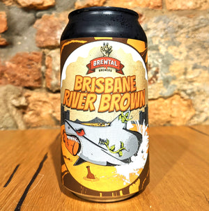 Can of Brewtal Brewers Brisbane River Brown Ale from My Beer Dealer.