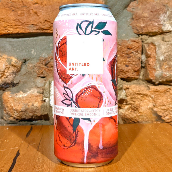 Untitled Art, Double Strawberry Imperial Smoothie, 473ml