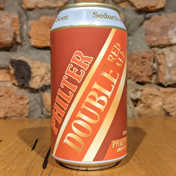 A can of Philter Brewing, Double Red Ale, 375ml