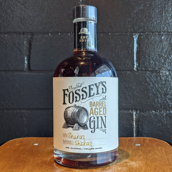 Fossey's, Barrel Aged Gin, 500ml