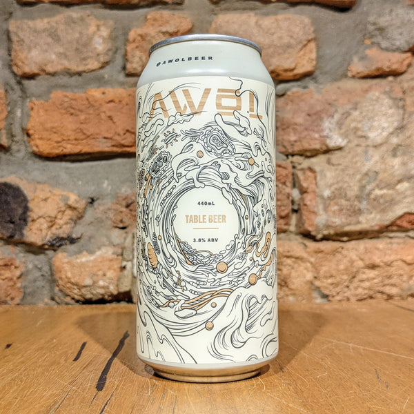 Black Hops Brewery, AWOL Table Beer, 440ml