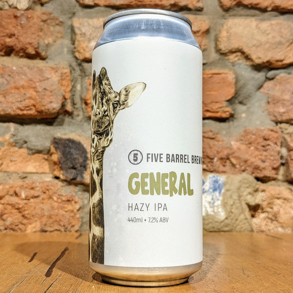 Five Barrel Brewing, General Hazy IPA, 440ml