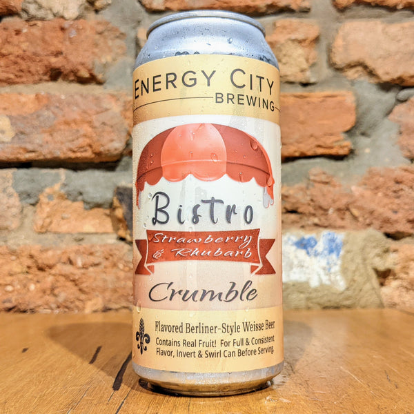 Energy City Brewing, Bistro Strawberry & Rhubarb Crumble, 473ml