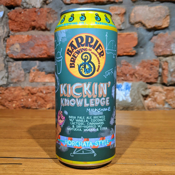 Barrier Brewing Company, Kickin' Knowledge: Horchata Style, 473ml