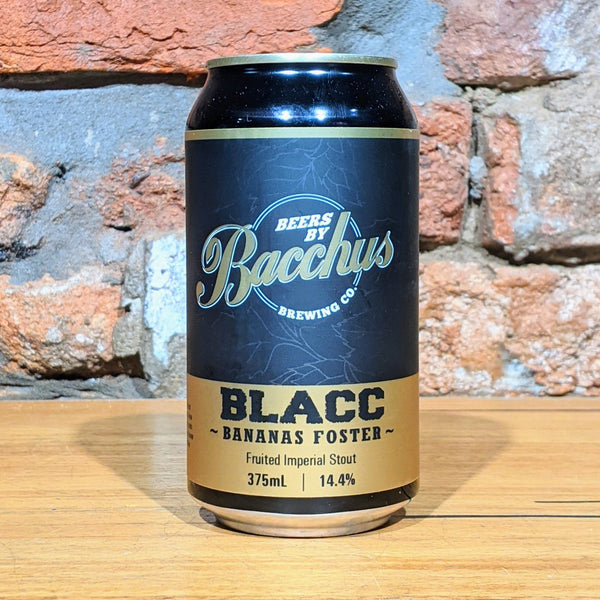 Bacchus Brewing Co., Blacc - Bananas Foster, 375ml