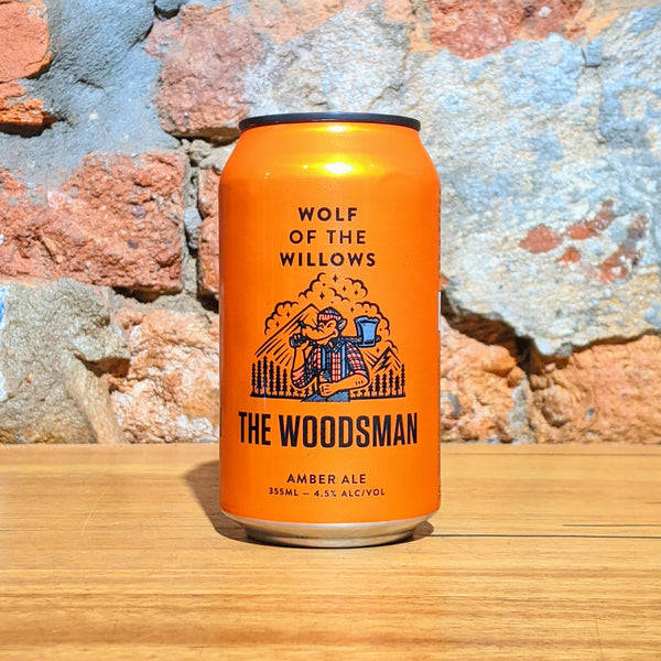 Wolf of the Willows, The Woodsman Amber Ale, 355ml