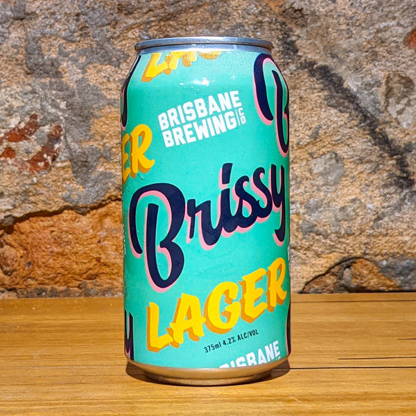 Brisbane Brewing Co., Brissy Lager, 375ml