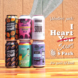 Valentine's Pack: I Heart Sours 6pk