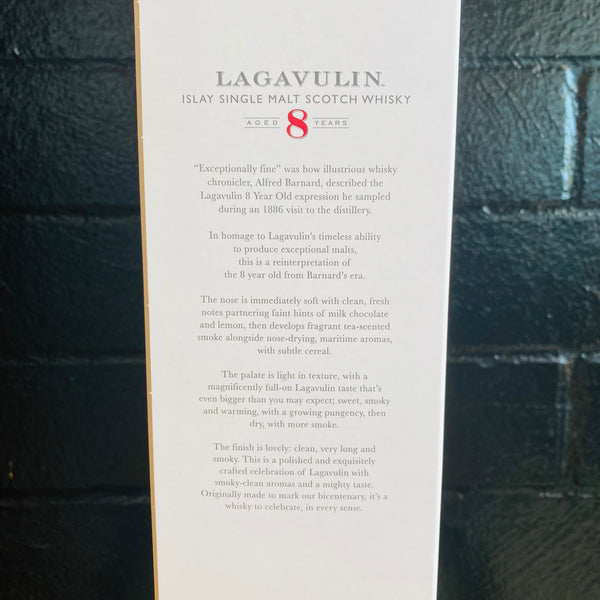 Lagavulin 8YO Scotch Whisky, 700ml