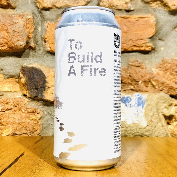 Deeds Brewing, To Build a Fire, 440ml