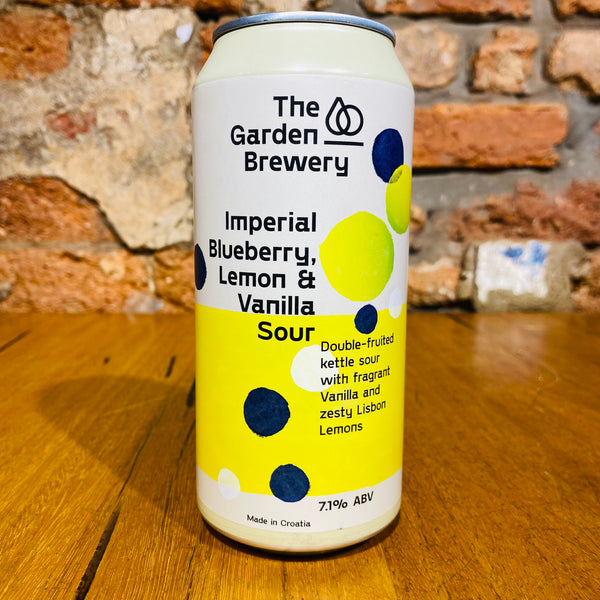 The Garden Brewery, Imperial Blueberry Lemon & Vanilla Sour, 440ml