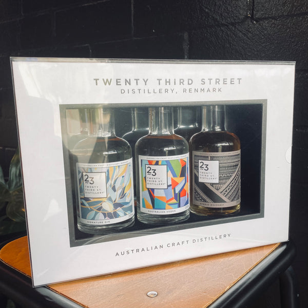 23rd Street Distillery, Mixed Gift Box, 3 x 200ml
