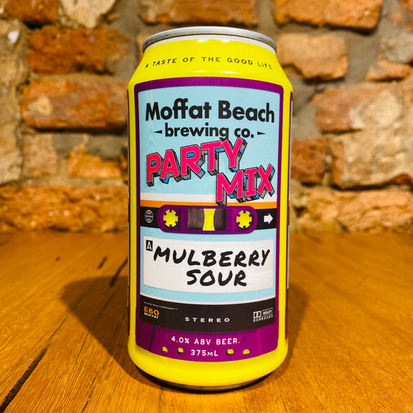 Moffat Beach, Party Mix Mulberry Sour, 375ml