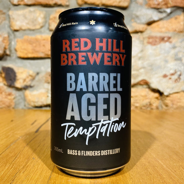 A can of Red Hill Brewery Barrel Aged Temptation