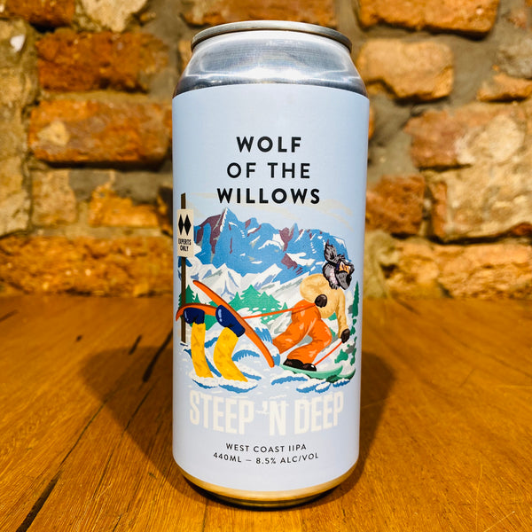 Wolf Of The Willows, Steep N Deep West Coast IIPA, 440ml