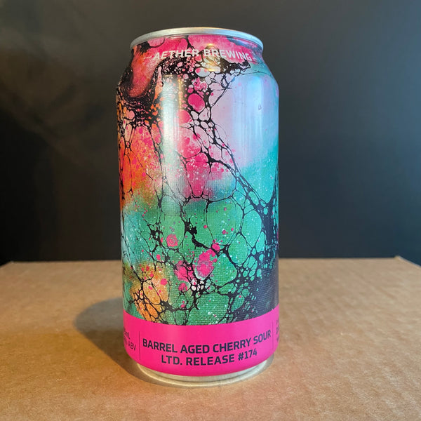 Aether Brewing, Barrel Aged Cherry Sour LTD. Release #174. 375ml