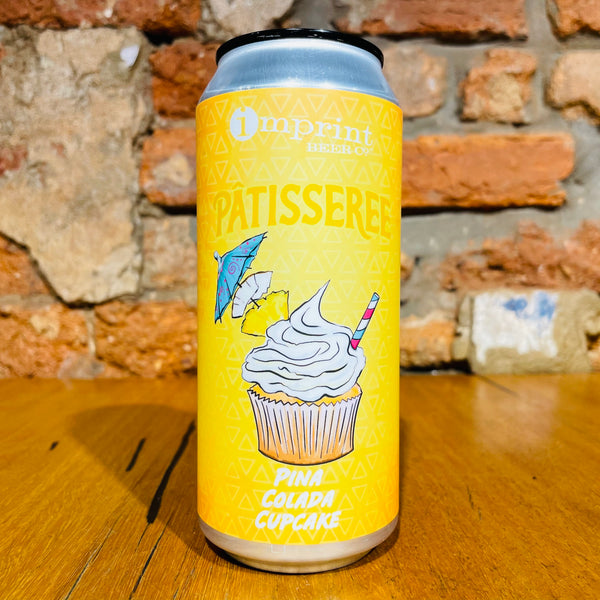 Imprint Beer Co., Schmoojee Patisseree Pina Colada Cupcake, 473ml