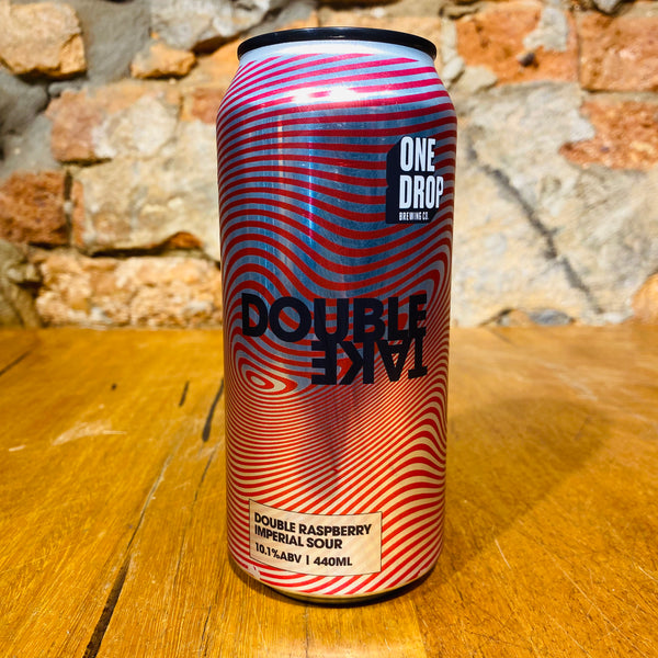 One Drop Brewing Co., Double Take - Double Raspberry Imperial Sour, 440ml