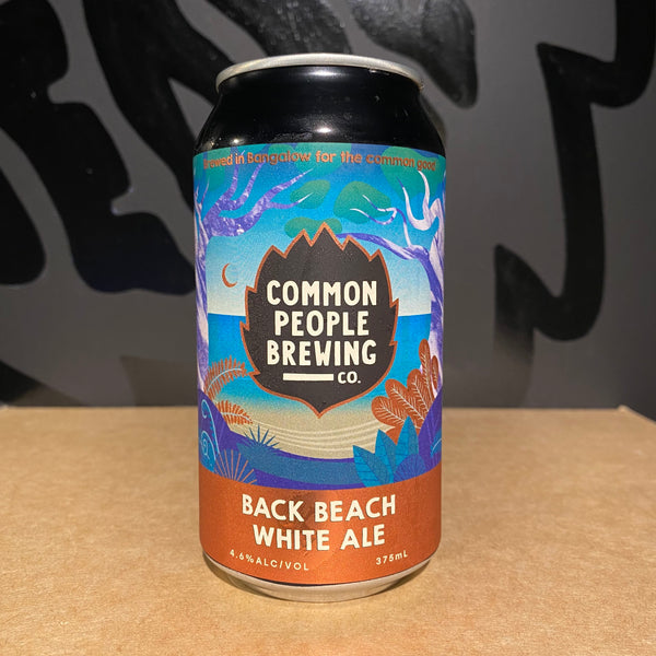 Common People Brewing Co., Back Beach White Ale, 375ml