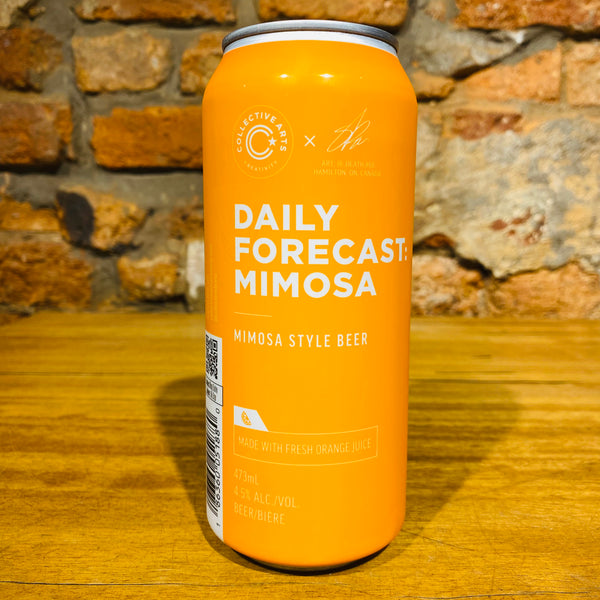 Collective Arts Brewing, Daily Forecast: Mimosa, 473ml