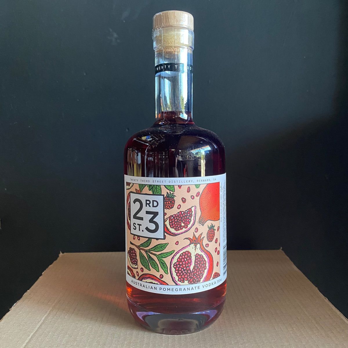 23rd Street Distillery, Australian Pomegranate Vodka, 700ml – My Beer ...