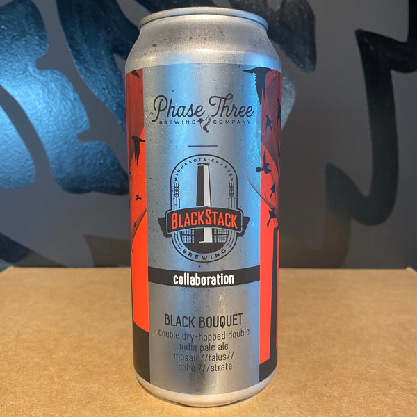 Phase Three Brewing, Black Bouquet, 473ml