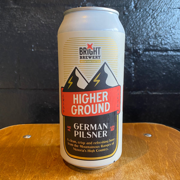 Bright Brewery, Higher Ground Pilsner, 440ml