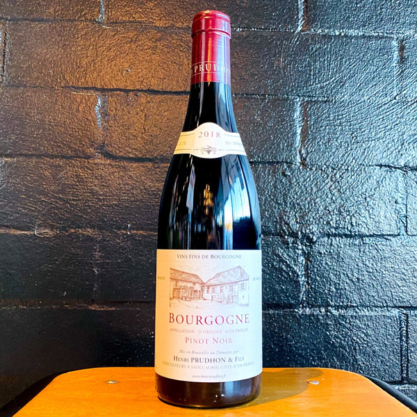 Henri Prudhon & Fils Bourgogne Pinot Noir, 750ml