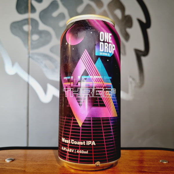 One Drop Brewing Co., Three Cubed, 440ml