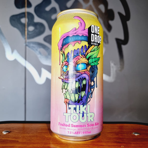 One Drop Brewing Co., Tiki Tour Fruited Summer Sour, 440ml