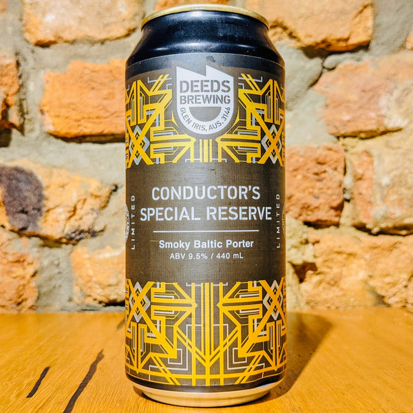 Deeds Brewing, Conductor's Special Reserve Porter, 440ml