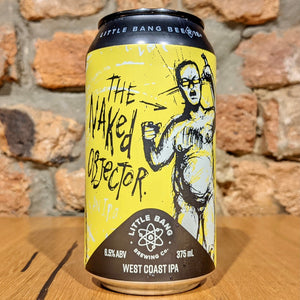 A can of Little Bang Brewing Co., The Naked Objector, 375ml