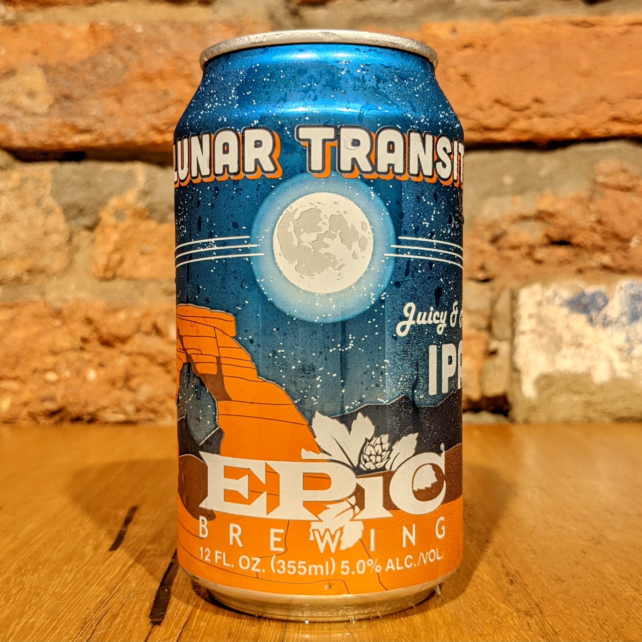 Epic Brewing (Utah), Luna Transit IPA, 355ml – My Beer Dealer